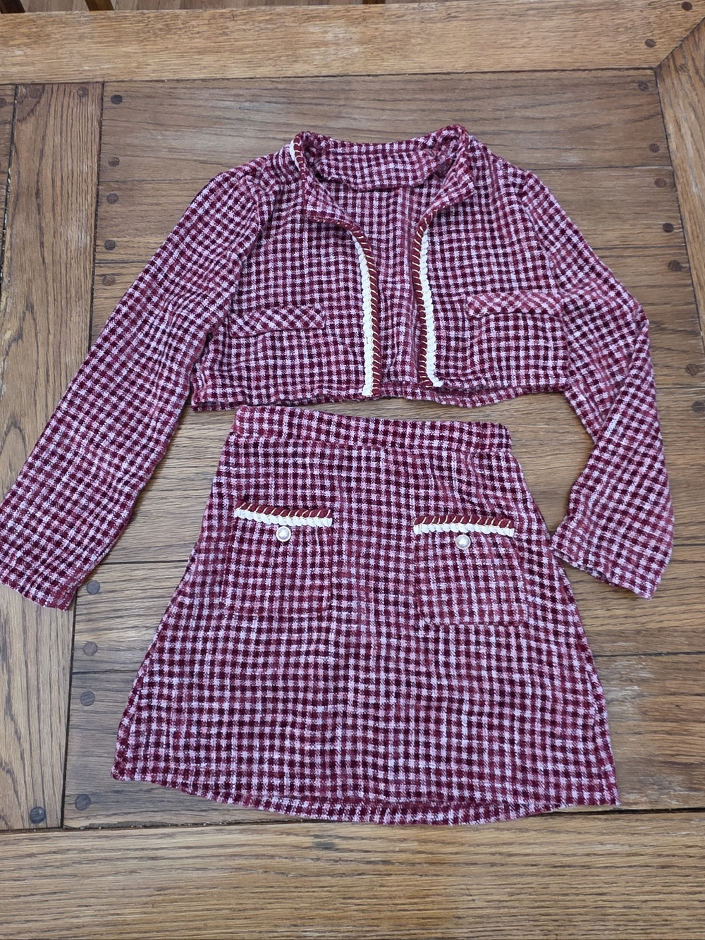 Coco Tweed Skirt Set